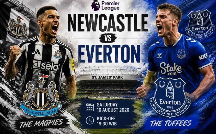 Newcastle vs Everton di Murrayfield: Laga Pramusim Berjalan Sengit, Skor Masih 0-0