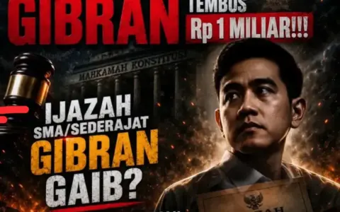 Hadiah Sayembara Ijazah SMA Gibran Tembus Rp1,05 Miliar, Denny Indrayana: Kalau Memang Ada, Kenapa Dipersulit?