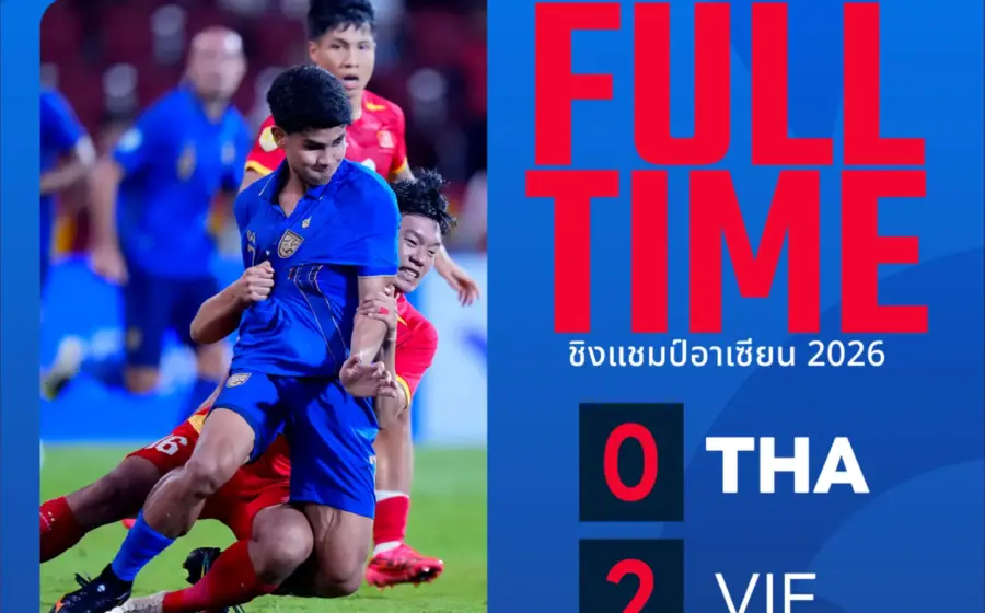 Final Piala ASEAN: Vietnam Kalahkan Thailand di Leg Pertama