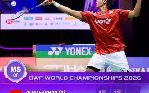 Alwi Farhan Tersingkir di Perempatfinal BWC 2026