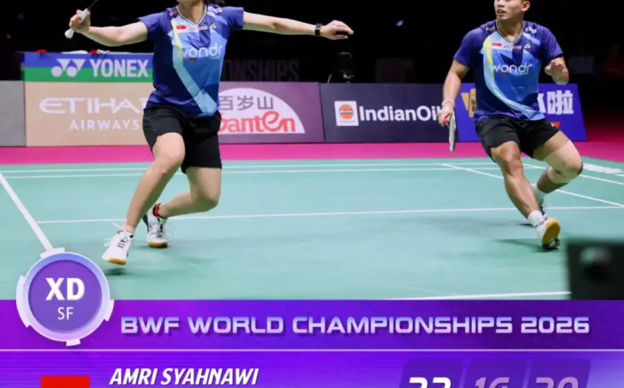 Amri/Nita Raih Medali Perunggu BWF World Championships 2026
