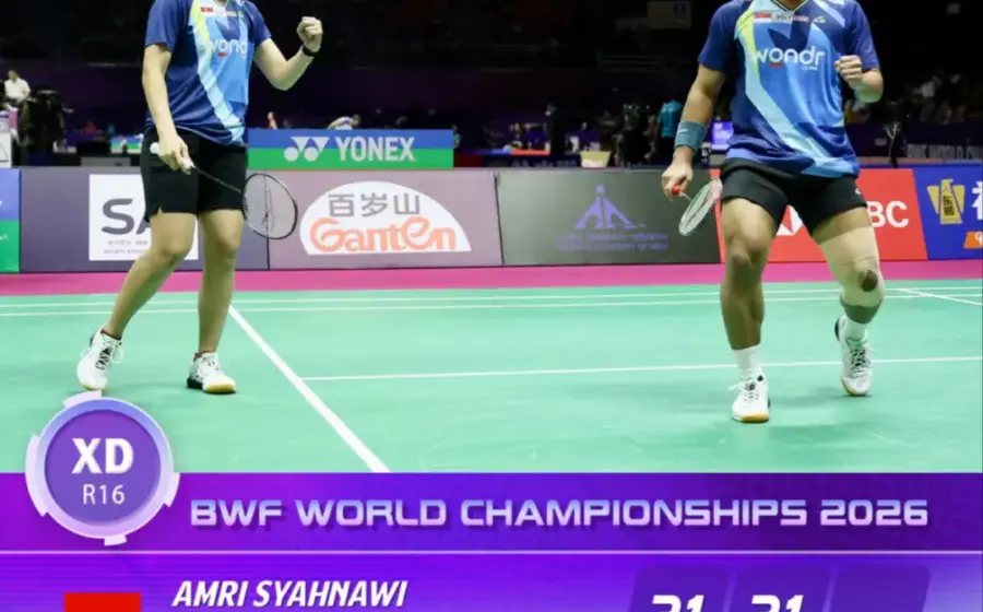Amri/Nita ke Perempatfinal BWC 2026 Usai Taklukkan Juara All England