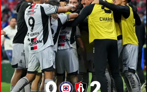 Atlas Kalahkan Cruz Azul 2-0 di Liga MX