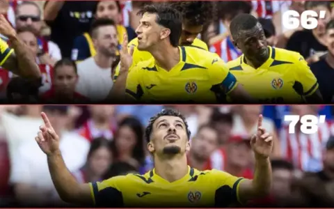 Atletico Madrid vs Villarreal Imbang 2-2, Gol Giuliano Simeone di Menit 86