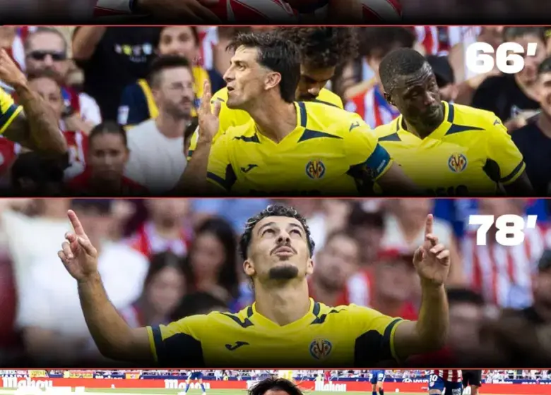 Atletico Madrid vs Villarreal Imbang 2-2, Gol Giuliano Simeone di Menit 86