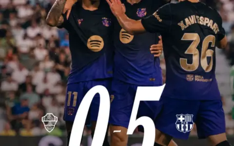 Barcelona Bantai Elche 0-5 di Laga Pembuka La Liga