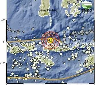 Rentetan Gempa Kembali Guncang Ruteng NTT Malam Ini, Terbesar M4,1