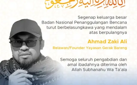 Ahmad Zaki Ali Wafat Saat Misi Kemanusiaan Gempa NTT
