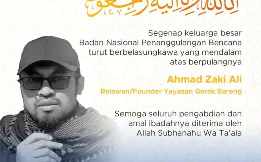 Ahmad Zaki Ali Wafat Saat Misi Kemanusiaan Gempa NTT