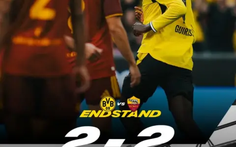 Dortmund Vs Roma Imbang 2-2 di Laga Pembuka Musim
