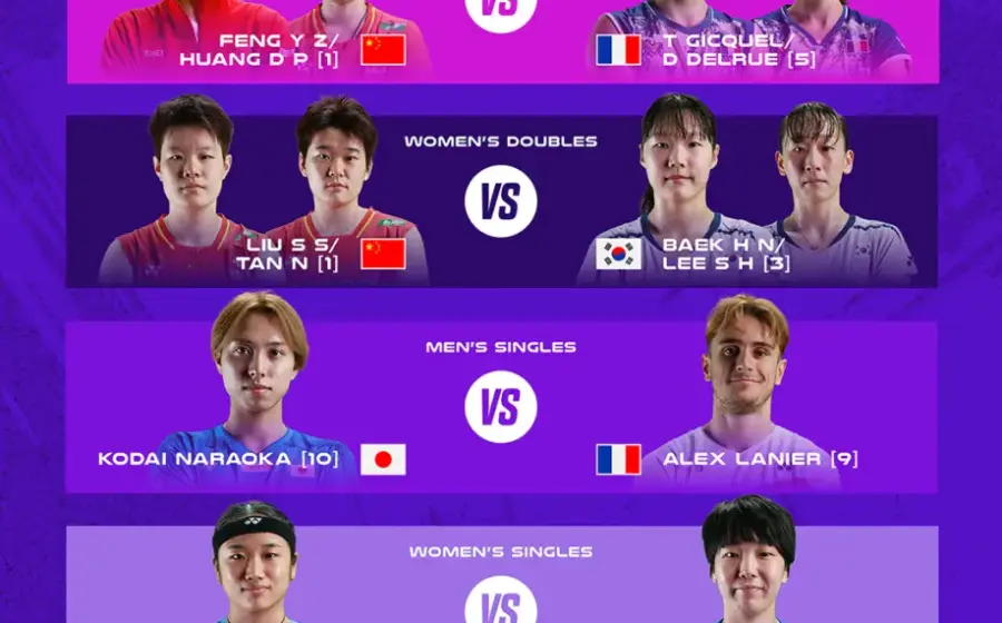Final BWF World Championships 2026: Naraoka vs Lanier Hari Ini