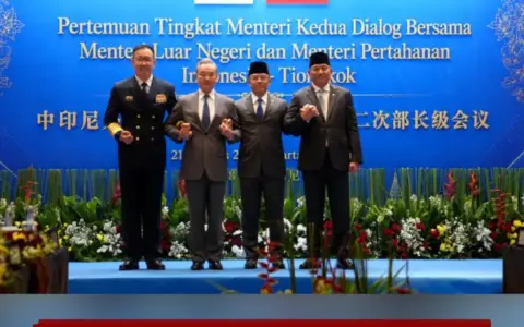 Indonesia-China Gelar Pertemuan 2+2 Kedua di Jakarta