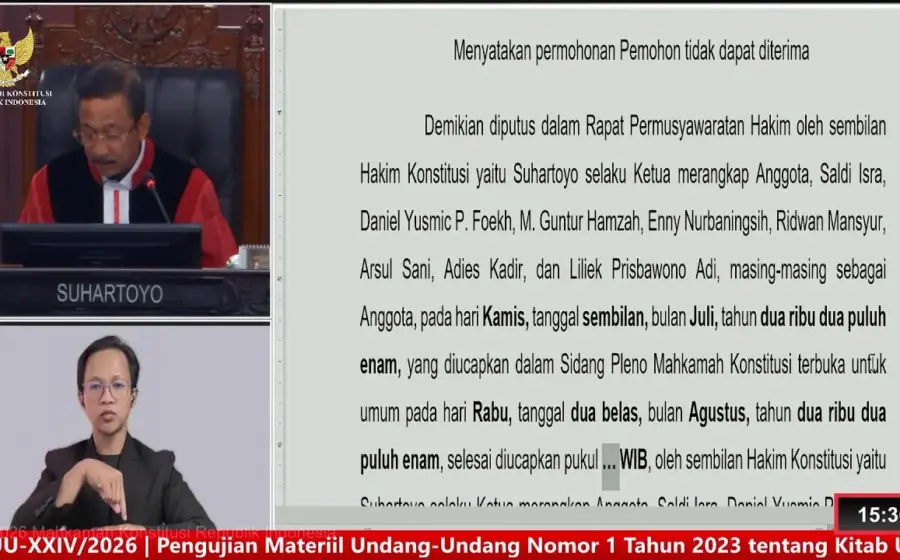 MK Tolak Gugatan Guru ASN Soal SIM Telat Perpanjang Bikin Baru