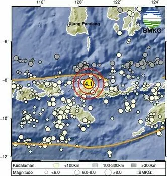Gempa Susulan Masih Berlanjut: BMKG Catat Getaran M4,1 di Ruteng Pagi Ini