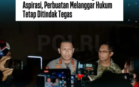 Polri Amankan 65 Orang dan Sita Botol Molotov Jelang Aksi di DPR