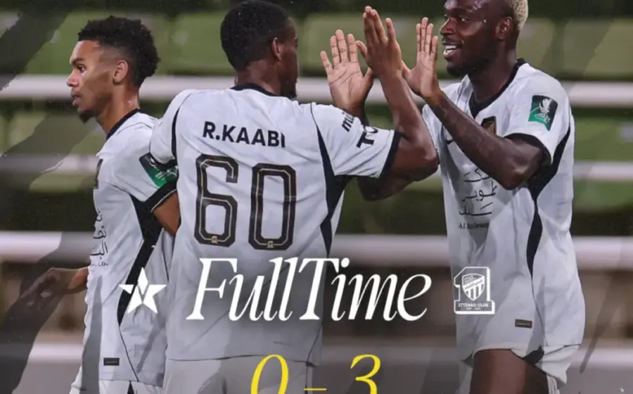 Al-Ittihad Lolos di King’s Cup Usai Hajar Al-Najma 3-0