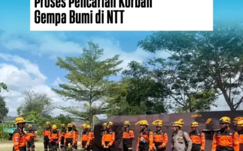 Polri Kerahkan Tim K-9 SAR Cari Korban Gempa NTT di Manggarai