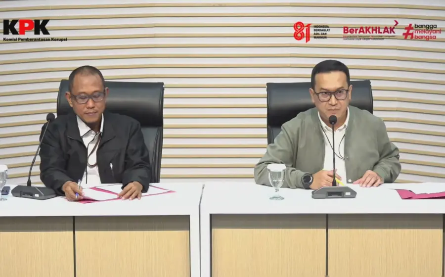 KPK Gelar Konferensi Pers Penahanan Tersangka Dugaan Gratifikasi Ditjen Pajak
