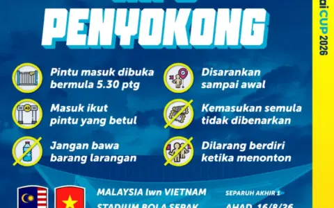 Malaysia vs Vietnam Malam Ini di Semifinal Piala ASEAN 2026