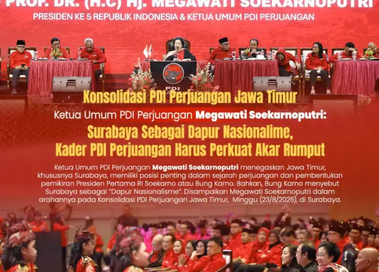 Megawati: Surabaya ‘Dapur Nasionalisme’ Bung Karno
