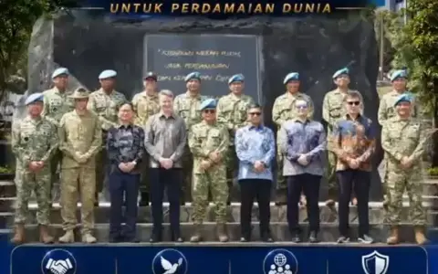 Delegasi MIKTA Kunjungi Pusat Misi Perdamaian TNI di Sentul