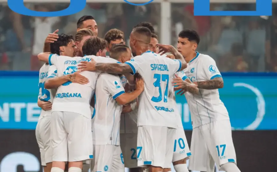 Napoli Menang 2-0 atas Genoa di Laga Pembuka Serie A