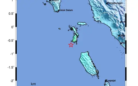 Gempa M6,1 Guncang Nias Selatan, BMKG: Tidak Berpotensi Tsunami