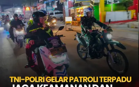 TNI-Polri Kerahkan 148 Personel dalam Patroli Gabungan di Objek Vital Jakarta