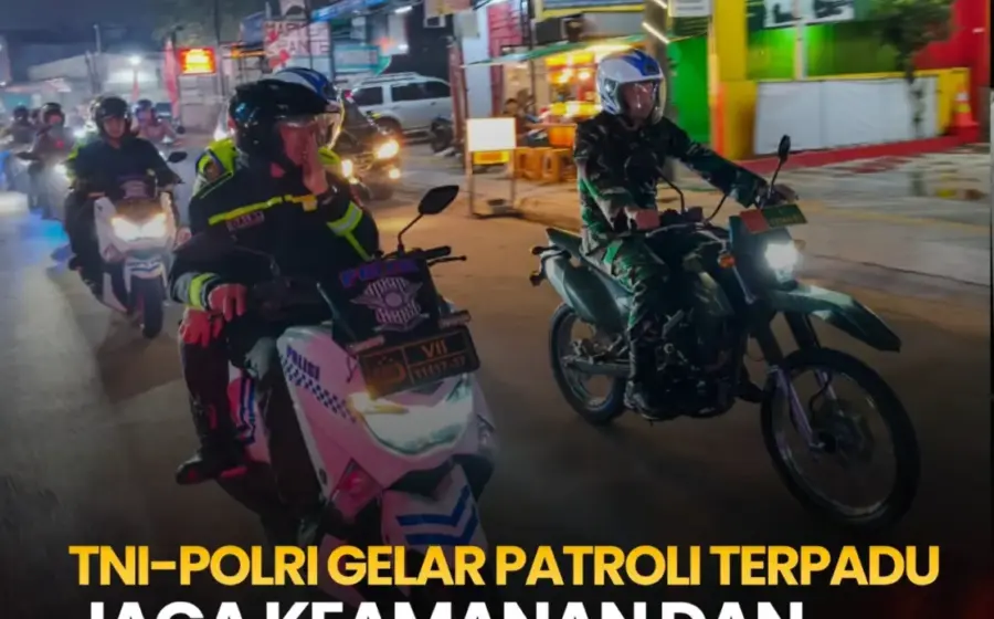 TNI-Polri Kerahkan 148 Personel dalam Patroli Gabungan di Objek Vital Jakarta