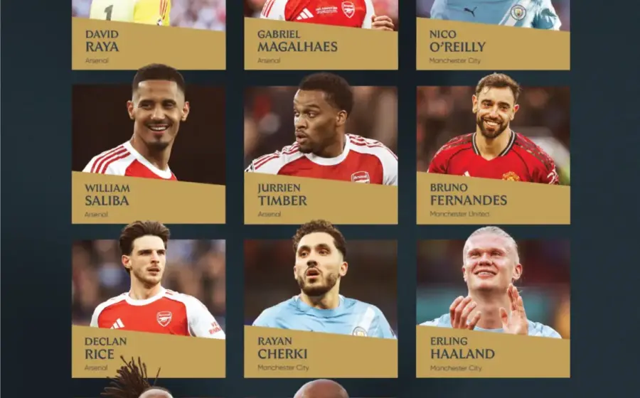 5 Pemain Arsenal Masuk PFA Team of the Year 2025/26