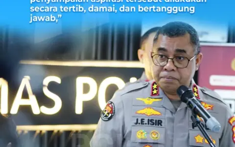 Polri Imbau Peserta Demo 27 Agustus Sampaikan Aspirasi dengan Bijak