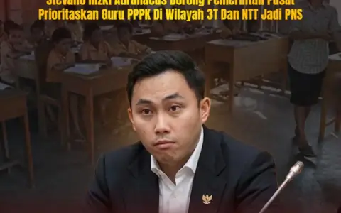 Stevano Dorong Guru PPPK di Daerah 3T Diprioritaskan Jadi PNS