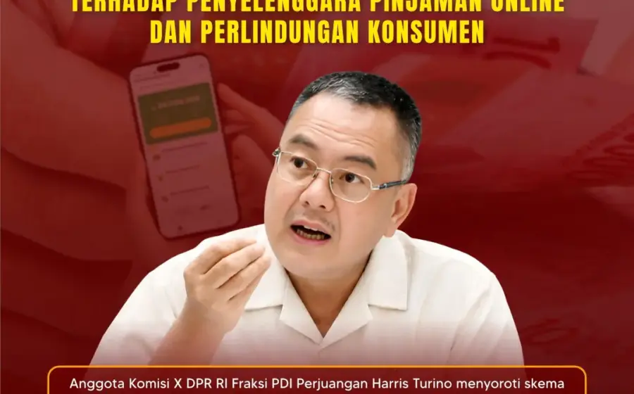 Harris Turino Desak OJK Awasi Skema Tadpole Pinjol