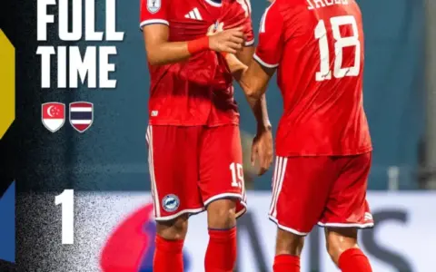 Hasil Singapura vs Thailand 1-3: Teerasak Brace, Gajah Perang Unggul di Semifinal