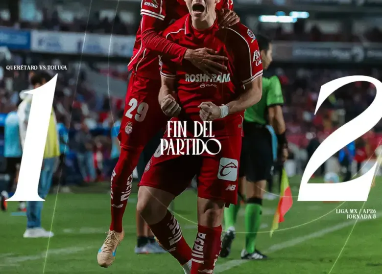 Toluca Menang 2-1 di Kandang Queretaro, Main 10 Pemain