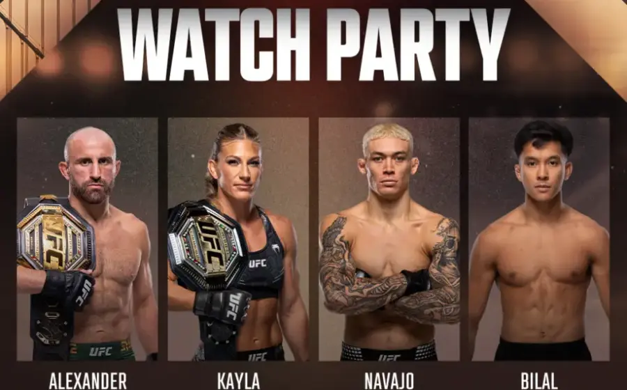 Bilal Hasan Diajak UFC Jadi Bagian Watch Party Resmi UFC 330