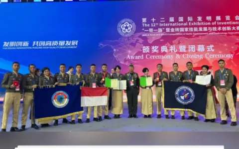Kadet Unhan Raih 2 Emas dan 2 Special Award di IEI China 2026