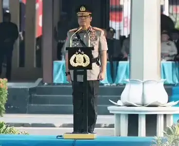 Wakapolri Pimpin Upacara Hari Juang Polri di Mabes Polri