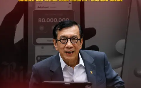 Yasonna Laoly Minta PPATK-Kejagung Usut Aliran Dana Pinjol