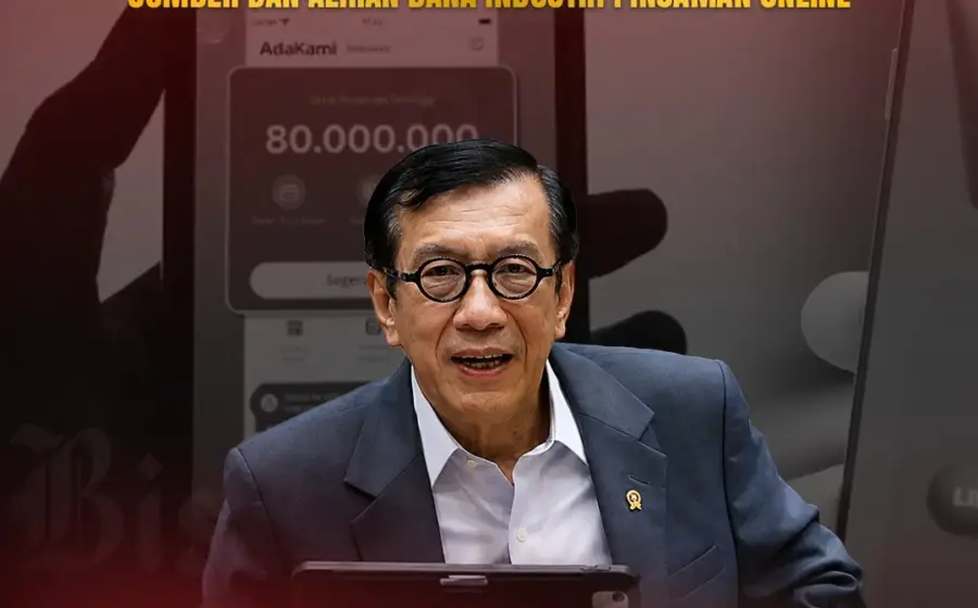 Yasonna Laoly Minta PPATK-Kejagung Usut Aliran Dana Pinjol
