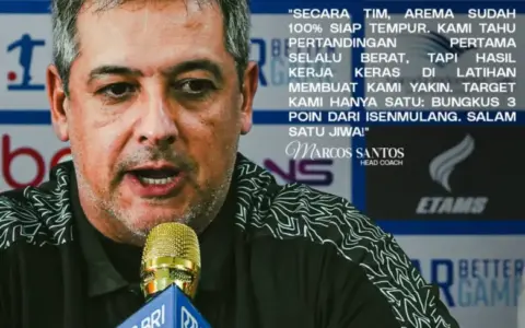 Arema FC Hajar Isenmulang Kalteng 4-0 di Laga Perdana BRI Super League