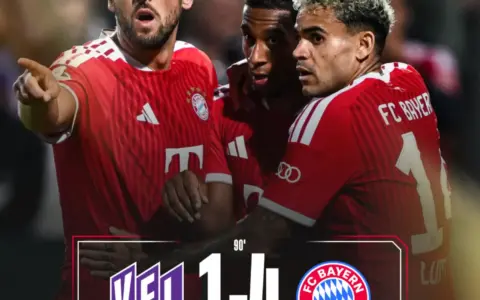 Bayern Bantai Osnabruck 4-1, Kane Brace di Piala DFB