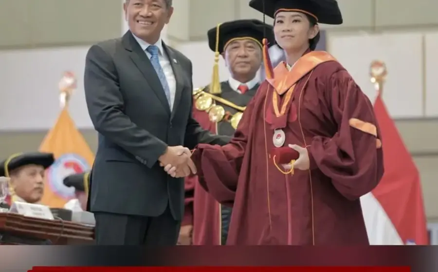 Wamenhan Donny Ermawan Hadiri Wisuda Unhan 2026 di Sentul