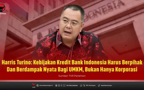 Harris Turino Soroti Kredit UMKM yang Cuma Tumbuh 0,6 Persen