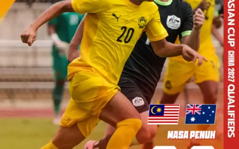 Malaysia vs Australia 2-2 di Kualifikasi Piala Asia U-20