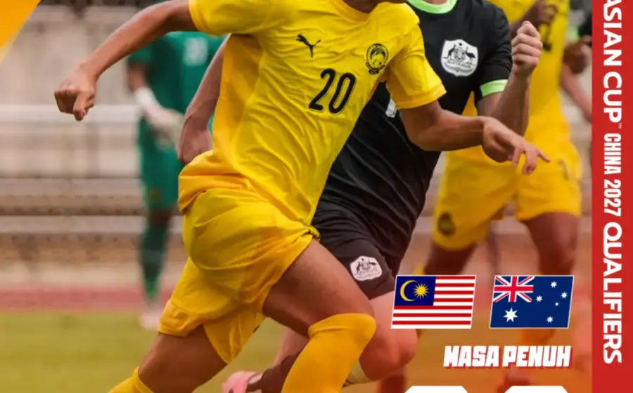 Malaysia vs Australia 2-2 di Kualifikasi Piala Asia U-20