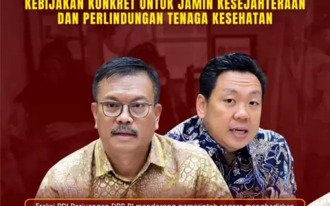 PDIP Dorong Pemerintah Jamin Kesejahteraan Tenaga Kesehatan