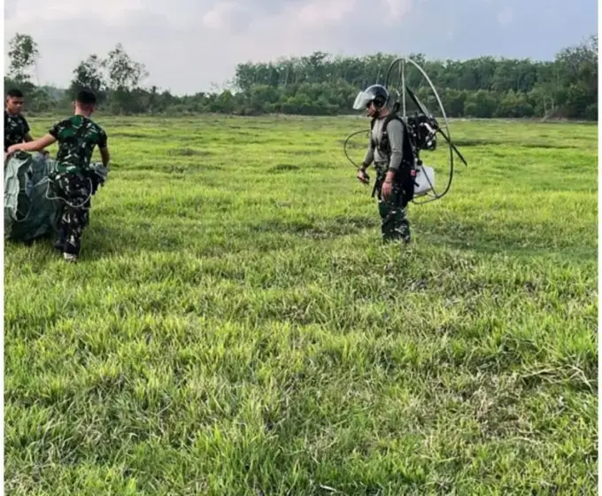 TNI Siagakan Tim Alpha 442 Personel untuk Karhutla