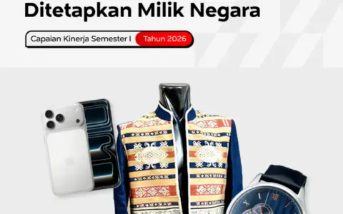 KPK: 652 Laporan Gratifikasi Rp5,14 Miliar Jadi Milik Negara Selama Semester I 2026