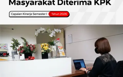 KPK Terima 2.526 Pengaduan Masyarakat Sepanjang Semester I 2026